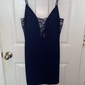 DILLARD'S NWOT Teeze Me Navy Mini Dress